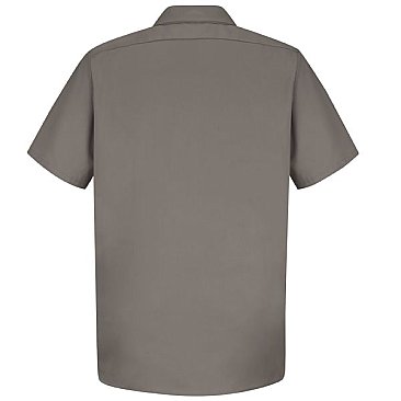 Red Kap Men's Wrinkle Resistant Short Sleeve Work Shirt