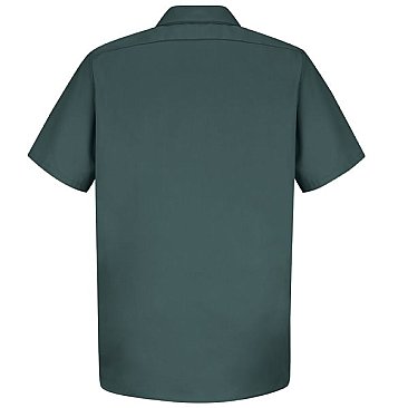 Red Kap Men's Wrinkle Resistant Short Sleeve Work Shirt