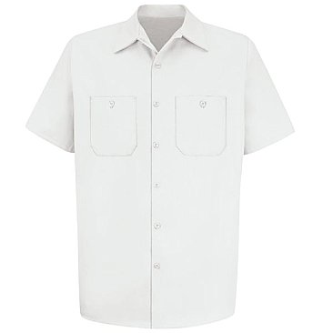 Red Kap Men's Wrinkle Resistant Short Sleeve Work Shirt
