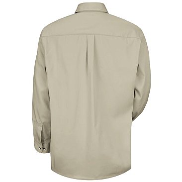 Red Kap Cotton Contrast Twill Long Sleeve Shirt