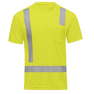 Hi-Visibility Short Sleeve Pocket T-Shirt - Type R Class 2