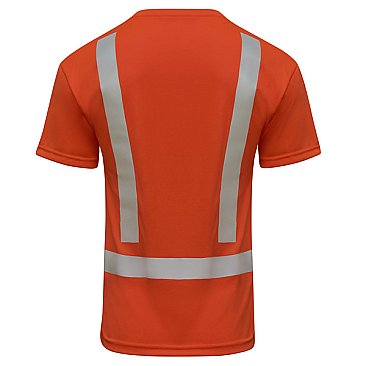 Hi-Visibility Short Sleeve Pocket T-Shirt - Type R Class 2