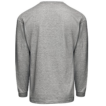 Red Kap Uniform Long Sleeve Pocket T-Shirt