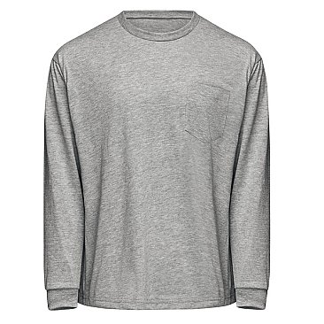 Red Kap Uniform Long Sleeve Pocket T-Shirt
