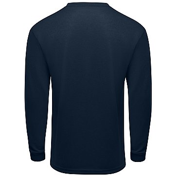 Red Kap Uniform Long Sleeve Pocket T-Shirt