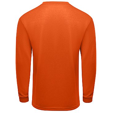 Red Kap Uniform Long Sleeve Pocket T-Shirt