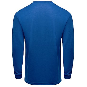 Red Kap Uniform Long Sleeve Pocket T-Shirt