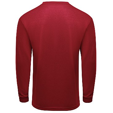 Red Kap Uniform Long Sleeve Pocket T-Shirt