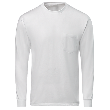Red Kap Uniform Long Sleeve Pocket T-Shirt