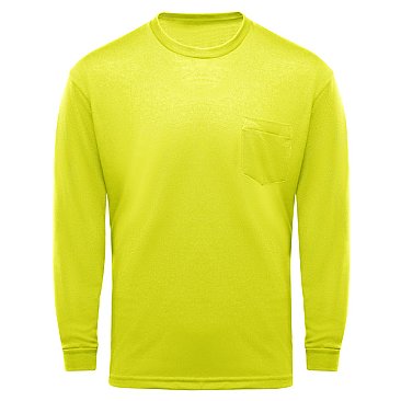 Red Kap Uniform Long Sleeve Pocket T-Shirt