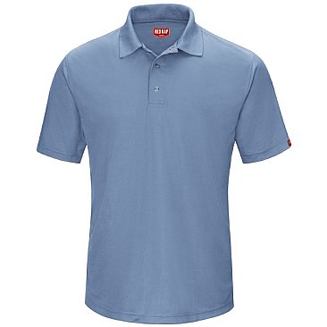 Men's Short Sleeve Performance Knit ® Gripper-Front Polo