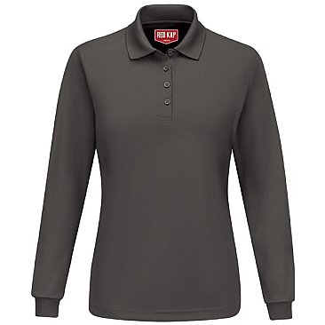 Red Kap Women's Long Sleeve Performance Knit ® Polo