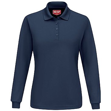 Red Kap Women's Long Sleeve Performance Knit ® Polo
