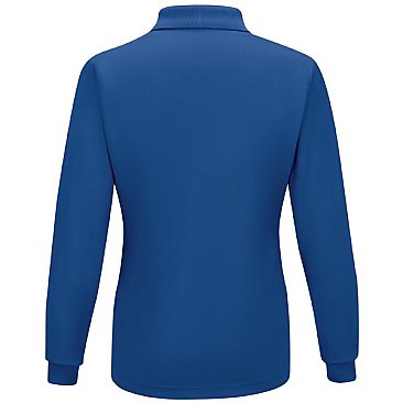 Red Kap Women's Long Sleeve Performance Knit ® Polo