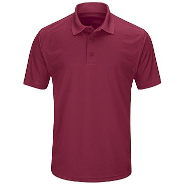Men's Performance Knit Pocketless Core Polo