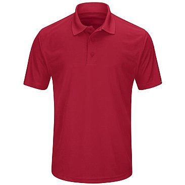 Men's Performance Knit Pocketless Core Polo