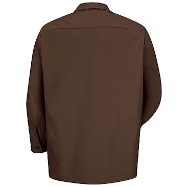 Red Kap Men's Industrial Long Sleeve Work Shirt