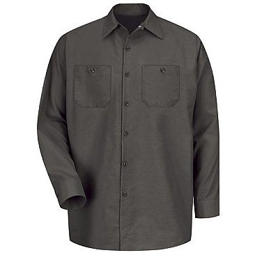 Red Kap Men's Industrial Long Sleeve Work Shirt