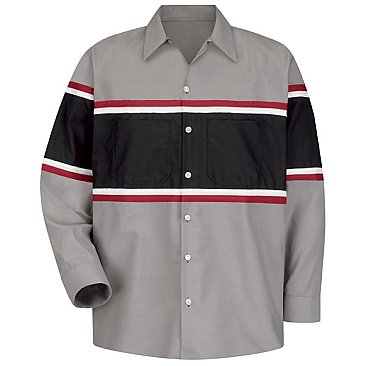 Red Kap Long Sleeve Technician Shirt