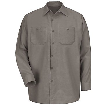 Red Kap Men's Industrial Long Sleeve Work Shirt