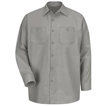 Red Kap Men's Industrial Long Sleeve Work Shirt