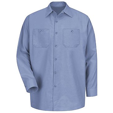 Red Kap Men's Industrial Long Sleeve Work Shirt