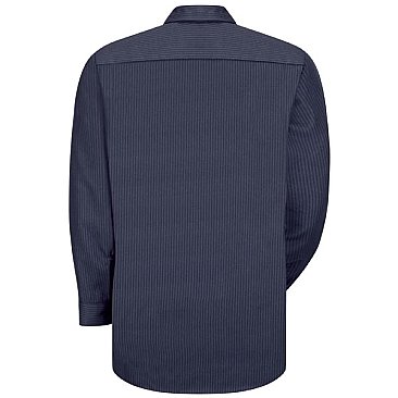 Red Kap Men's Durastripe® Long Sleeve Work Shirt