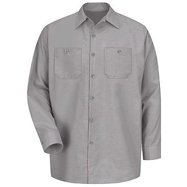 Red Kap Men's Industrial Long Sleeve Work Shirt