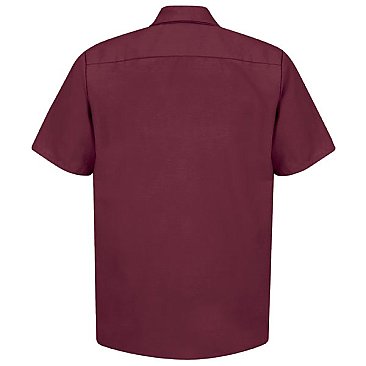 Red Kap Men's Industrial Short Sleeve Work Shirt