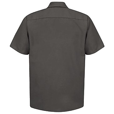Red Kap Men's Industrial Short Sleeve Work Shirt