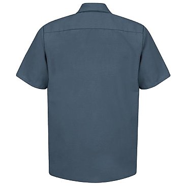 Red Kap Men's Industrial Short Sleeve Work Shirt