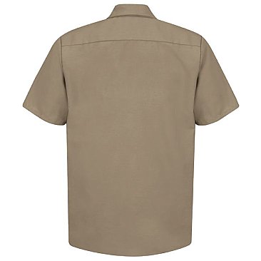 Red Kap Men's Industrial Short Sleeve Work Shirt