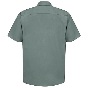 Red Kap Men's Industrial Short Sleeve Work Shirt