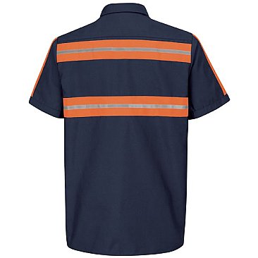 Red Kap Men's Enhanced Visibility Shirt