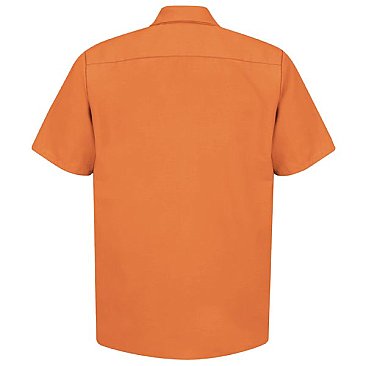 Red Kap Men's Industrial Short Sleeve Work Shirt