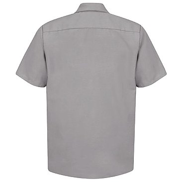 Red Kap Men's Industrial Short Sleeve Work Shirt