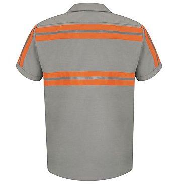 Red Kap Men's Enhanced Visibility Shirt