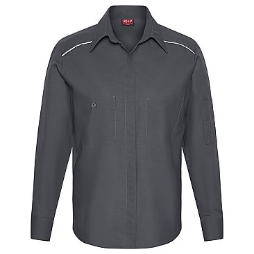 Red Kap Women's Long Sleeve Pro Airflow Work Shirt