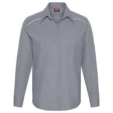 Red Kap Women's Long Sleeve Pro Airflow Work Shirt