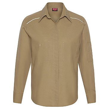 Red Kap Women's Long Sleeve Pro Airflow Work Shirt