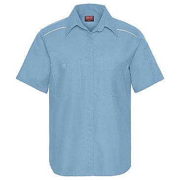 Red Kap Women's Short Sleeve Pro Airflow Work Shirt
