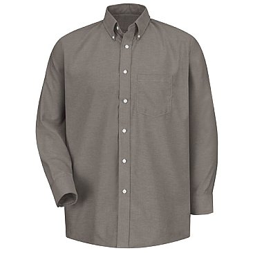 Red Kap Men's Executive Button-Down Long Sleeve Shirt