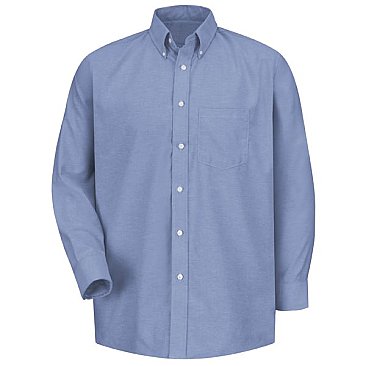 Red Kap Men's Executive Button-Down Long Sleeve Shirt
