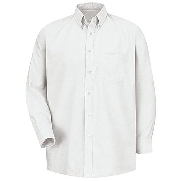 Red Kap Men's Executive Button-Down Long Sleeve Shirt