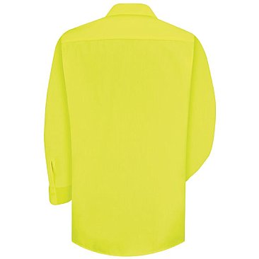 Red Kap Enhanced Visibility Long Sleeve Work Shirt