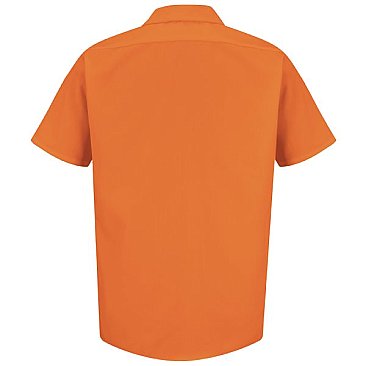 Red Kap Enhanced Visibility Short Sleeve Work Shirt