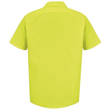 Red Kap Enhanced Visibility Short Sleeve Work Shirt