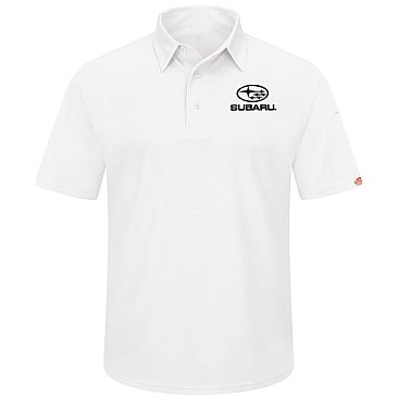 Red Kap Men's Subaru® Men's Short Sleeve Performance Knit® Flex Series Pro Polo