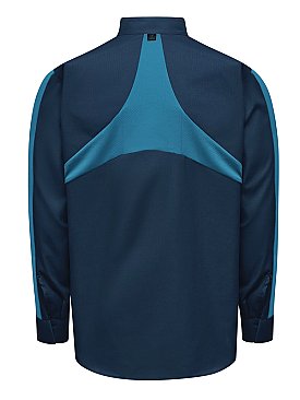 Red Kap Men's Long Sleeve Two-Tone Pro+ Work Shirt with OilBlok and MIMIX ®