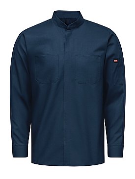 Red Kap Men's Long Sleeve Two-Tone Pro+ Work Shirt with OilBlok and MIMIX ®